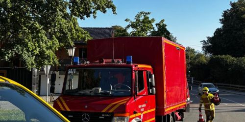 Abbiegeunfall auf der Feldwieser Straße